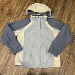The North Face Womens S Hyvent Triclimate Full Zip Hooded Ski Jacket